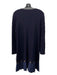 Tory Burch Size M Navy Blue Wool & Polyamide Blend Rib Knit Gold Grommet Dress Navy Blue / M