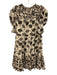 Ulla Johnson Size 10 Cream White, Black & Multi Cotton Blend Floral Dress Cream White, Black & Multi / 10