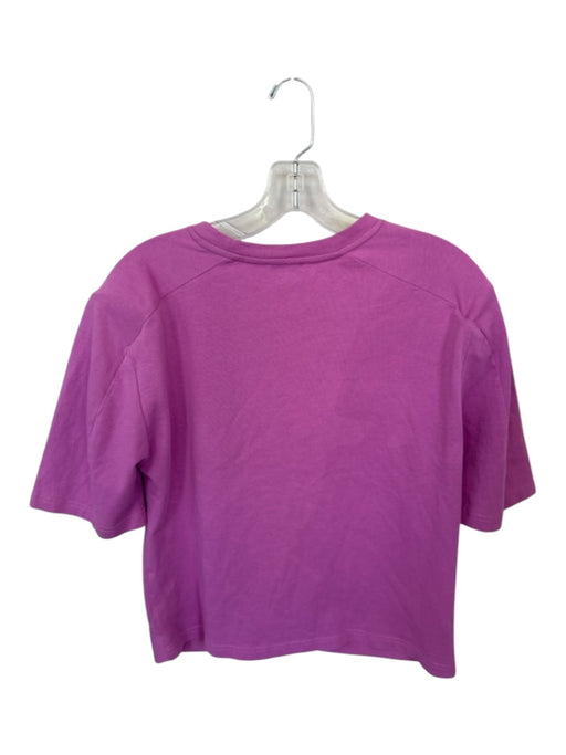 Suncoo Size Est M Purple Cotton Shoulder Pads Twist Top Purple / Est M