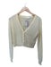 Loveshackfancy Size M Cream Organic Cotton Long Sleeve Hearts Knit Sweater Cream / M