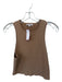 Reformation Size L Tan Sleeveless Ribbed Top Tan / L