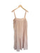 Jenni Kayne Size XL Tan Cotton Spaghetti Strap Square Neck Maxi Dress Tan / XL