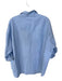 Frank & Eileen Size M Baby Blue Cotton Long acordian sleeve Solid Long Top Baby Blue / M