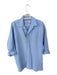 Frank & Eileen Size M Baby Blue Cotton Long acordian sleeve Solid Long Top Baby Blue / M