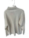Quince Size L Cream Mongolian Cashmere Half Zip Knit Long Sleeve Sweater Cream / L