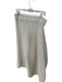 MNG Size L Bone Acrylic Blend Waist Band Knit Asymetrical Midi Skirt Bone / L