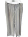 Quince Size 14 Light Khaki Recycled Polyester Blend High Waist Pleat Pants Light Khaki / 14