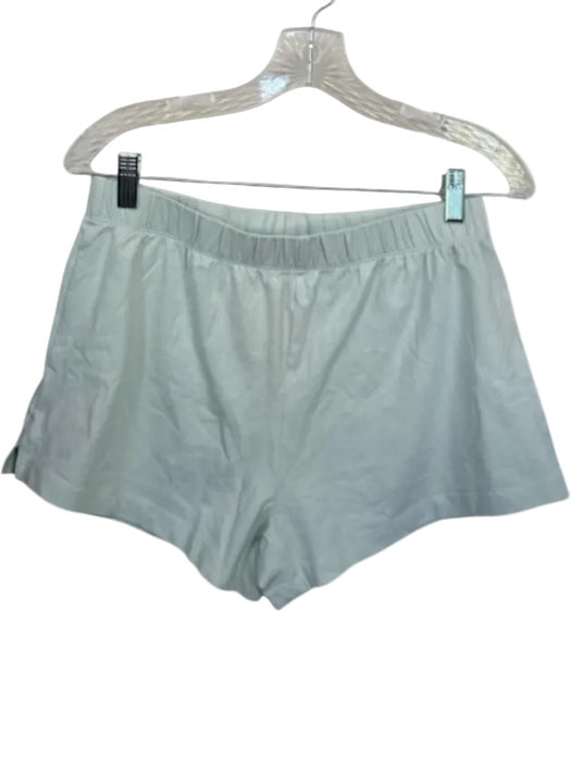 Elby Size M Mint Cotton Blend Elastic Waist Tie Straps Shorts Pajamas Mint / M