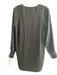 Rag & Bone Size XS Black Cotton Long Sleeve solid color Deep v neck Top Black / XS