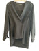 Rag & Bone Size XS Black Cotton Long Sleeve solid color Deep v neck Top Black / XS