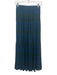 Ulla Johnson Size Est S Green & Blue All Over Print Maxi Side Zip Skirt Green & Blue / Est S