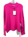 Essentiel Antwerp Size S Hot pink Acrylic & Polyamide Knit Long Sleeve Sweater Hot pink / S