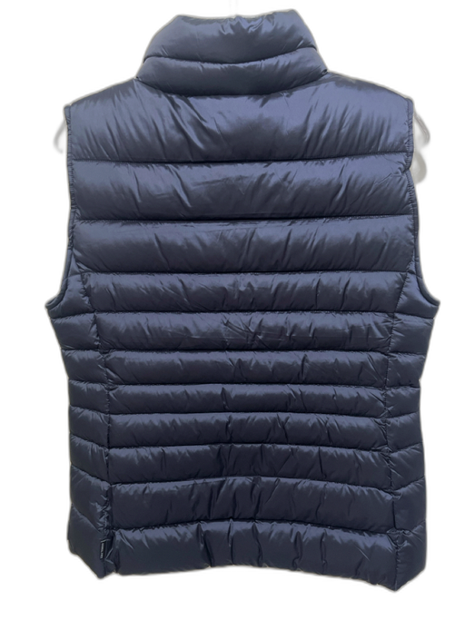 Save The Duck Size 2 Blue Nylon Zip Up Puffer Sleeveless Mock Neck Vest Blue / 2