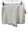 Sundays Size S White Cotton Stretch Back Skort Seersucker Skirt White / S