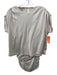 Maria + Cornejo Size XS Cream Tencel & Cotton Elastic Waist Maxi Skirt Set Cream / XS