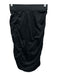 Maria + Cornejo Size XS Black Tencel & Cotton Elastic Waist Maxi Gathered Skirt Black / XS
