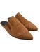 Jenni Kayne Shoe Size 39 Chestnut Tan Suede Pointed Toe Flats Closed Toe Mules Chestnut Tan / 39