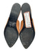 Jenni Kayne Shoe Size 39 Chestnut Tan Suede Pointed Toe Flats Closed Toe Mules Chestnut Tan / 39