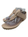 Pedro Garcia Shoe Size 37.5 Light Pink Leather Textured Thong Sandals Light Pink / 37.5
