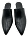 Vince Shoe Size 8 Black Leather Pointed Toe Mules Black / 8