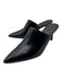 Vince Shoe Size 8 Black Leather Pointed Toe Mules Black / 8