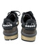 Diadora Shoe Size 7.5 Black, Gray, White Synthetic & Suede Low Top Sneakers Black, Gray, White / 7.5