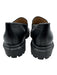 Stuart Weitzman Shoe Size 8 Black Leather Pointed Almond Toe Rubber Sole Loafers Black / 8