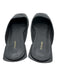 Frame Shoe Size 38.5 Black Leather Square Toe Mules Black / 38.5
