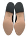 J Crew Shoe Size 8 Black Leather Pointed Almond Toe Stacked Heel Loafers Black / 8