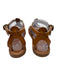 KJacques Shoe Size 38 Brown Leather Ankle Strap Almond Toe Sandals Brown / 38