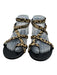 Jenni Kayne Shoe Size 38 Beige, Brown, Black Pony Hair & Leather Sandals Beige, Brown, Black / 38