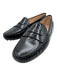 Tods Shoe Size 38.5 Black Crackled Leather Round Toe Loafers Black / 38.5