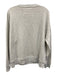 Frank & Eileen Size L Light Gray Cotton Ribbed Trim Heathered Crewneck Sweater Light Gray / L