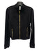 Lululemon Size 10 Black Nylon Blend Cropped Fitted Full Zip Jacket Black / 10
