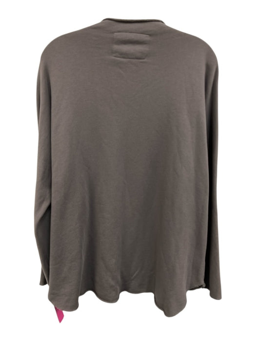 Frank & Eileen Size M Gray Cotton Raw Edge Raw Edges Sweatshirt Gray / M