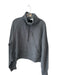 Lululemon Size M/L Gray Cotton Blend Scuba Funnel Neck Half Zip Jacket Gray / M/L