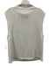 Varley Size S Cream Viscose Blend Heathered Quarter Zip Sleeveless Vest Cream / S