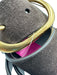 Favorite Daughter Brown Suede Brass Oval Buckle Belts Brown / S