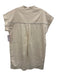 Minimalist Tamara Davydova Size XS/S Ivory White Organic Cotton Twill Dress Ivory White / XS/S
