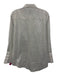 claridge + king Size S White Cotton Long Sleeve pocket Button Down Top White / S