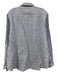 Frank & Eileen Size S Light blue & white Linen Stripe Long Sleeve Top Light blue & white / S