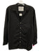 Frank & Eileen Size M Black Cotton Long Sleeve Button Down Top Black / M