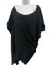 Trina Turk Size 8 Black Polyester Off Shoulder Dolman Sleeve Knee length Dress Black / 8