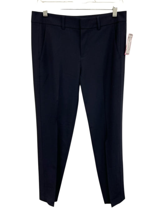 Vince Size 4 Navy Blue Wool Blend pleat front Mid Rise Tapered Pants Navy Blue / 4