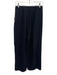 Brochu Walker Size S Black Polyester Side Zip Mid Rise Wide Leg Pants Black / S