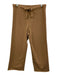 Frank & Eileen Size XS Tan Brown Cotton Raw Edge Drawstring Sweatpants Tan Brown / XS