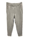 Frank & Eileen Size XS Light Gray Cotton Heathered Raw Edge Tapered Sweatpants Light Gray / XS