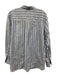 Frank & Eileen Size M Blue & White Cotton Stripe Long Sleeve Button Down Top Blue & White / M