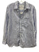 Frank & Eileen Size M Blue & White Cotton Stripe Long Sleeve Button Down Top Blue & White / M
