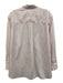 Frank & Eileen Size M Pink & White Cotton Stripe Long Sleeve Button Down Top Pink & White / M